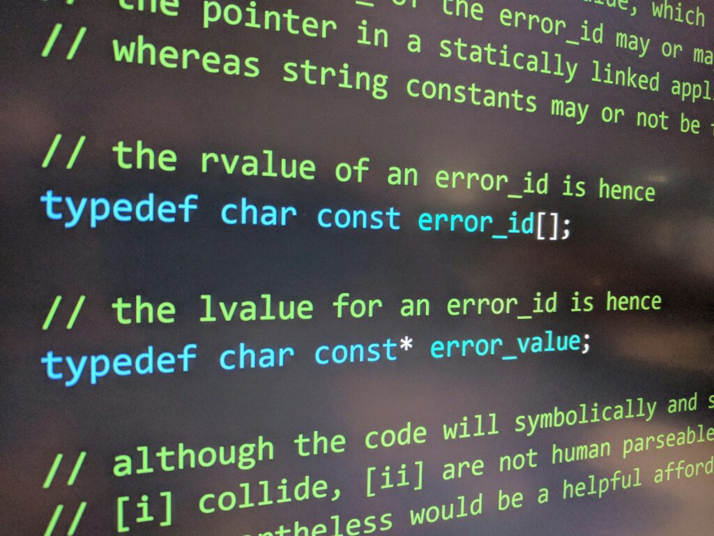 Error Code Refactoring